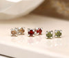 POM Autumn Mix 3 Pair Pack Crystal Set Studs