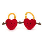 Jellycat Amuseables Val & Tina Love Locks 