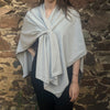 Grey Pull Through Poncho