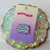 Taylor Swift Alloy Pin - 'Cardigan' lyrics