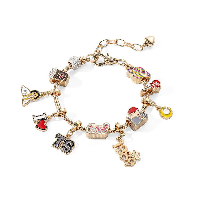 Taylor swift Alloy Charm Bracelet