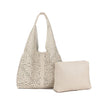 Lola Laser-cut Bag - Beige