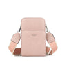 Libby 3 Zip Cross Body Bag - Pink