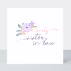 Lavender Haze Sister In Law Card