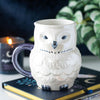 Night Flightt Owl Shaped Iridescent Mug