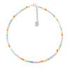 Carrie Elspeth Pastel Rainbow Seashell Full Necklace