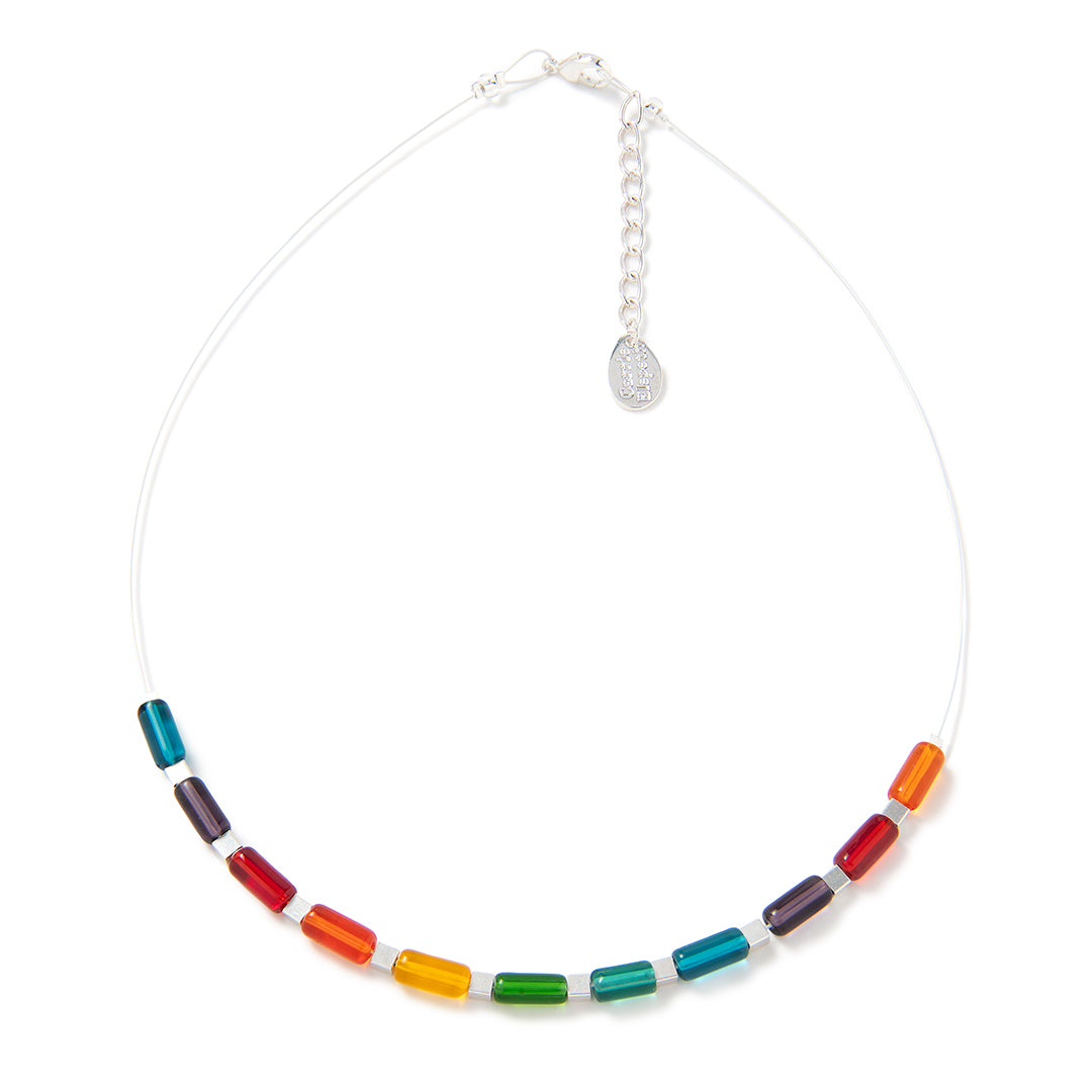 Carrie Elspeth Rainbow Lights Links Necklace