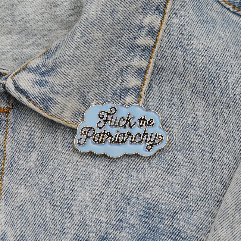 Taylor Swift Alloy Pin - 'Patriarchy'