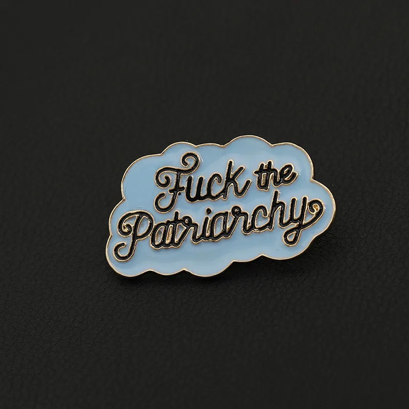 Taylor Swift Alloy Pin - 'Patriarchy'