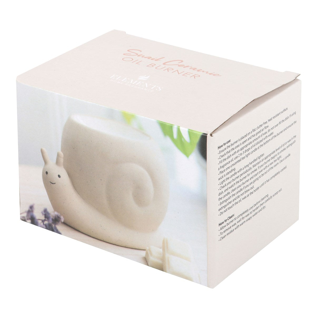 Snail Ceramic Oil Burner