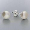 White Fresh Water Pearl Earrings