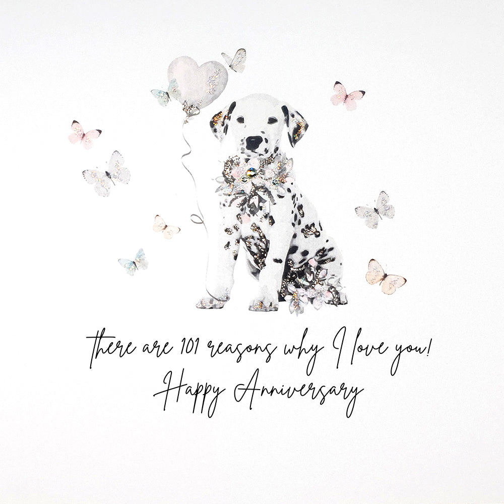 Stargazing 101 Reasons Anniversary Card