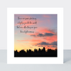 Sunsets Light Remains Card