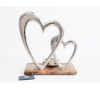 Double Heart Tea Light Holder