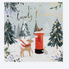 Winter Wonderland Lovely Friend Christmas Card