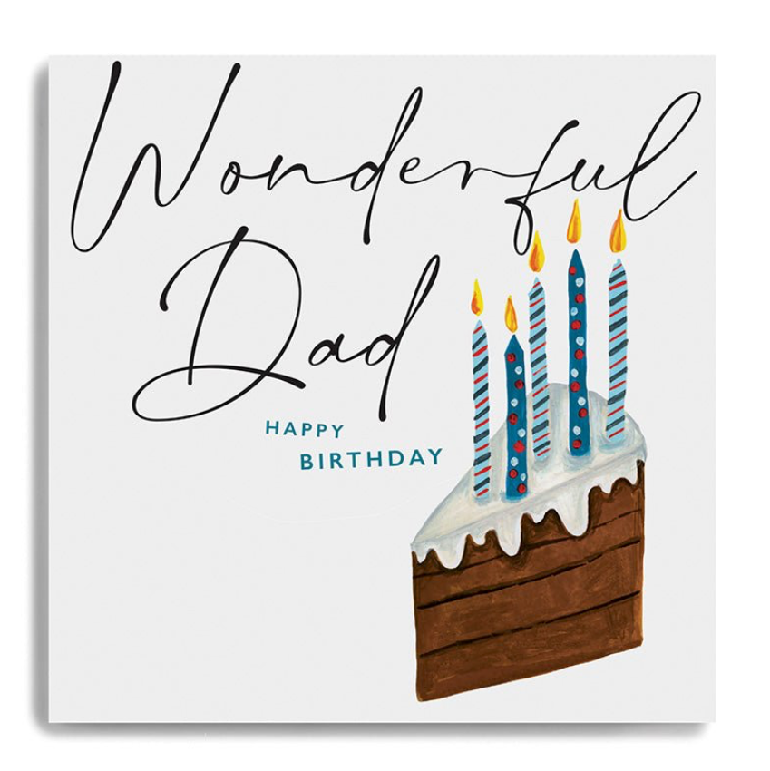 Serendipity Wonderful Dad Birthday Card