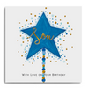 Ooh La La Son Star Birthday Card