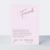 Little Notes Friend Card