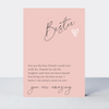 Little Notes Bestie Card