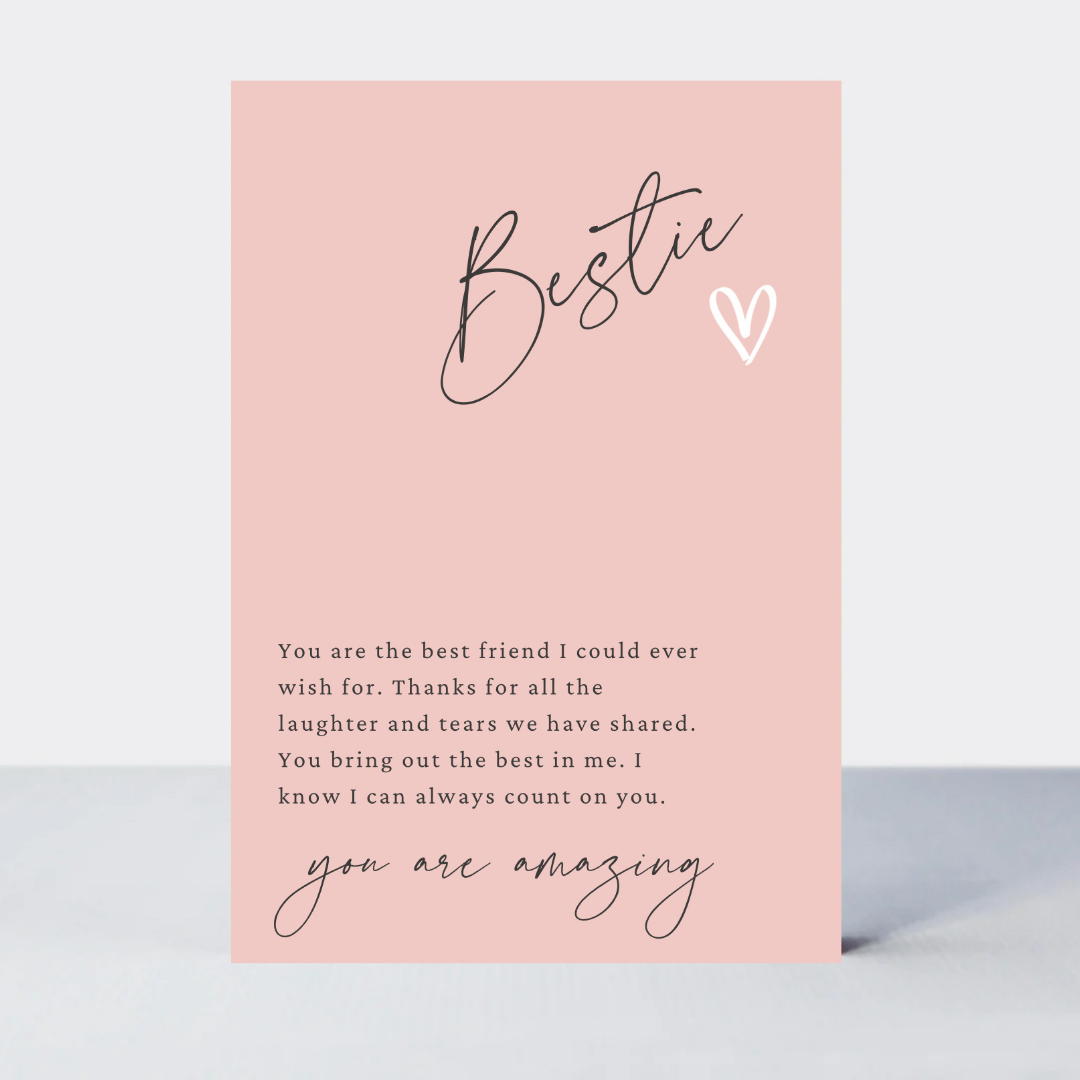 Little Notes Bestie Card