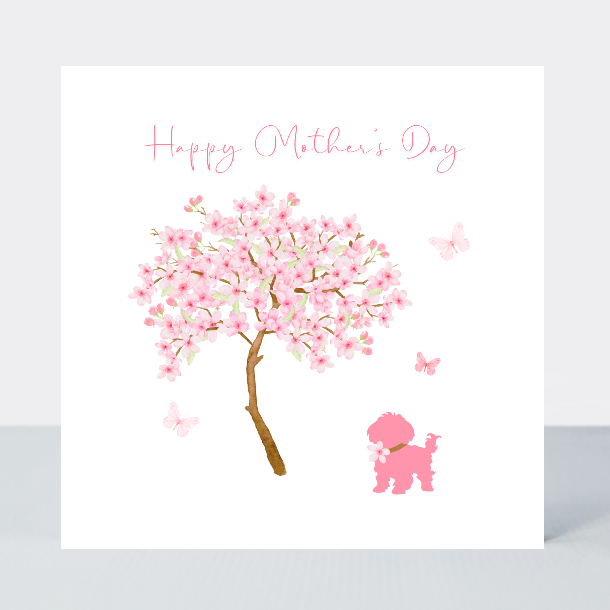 Hana Blush Dog Mother's Day Card