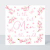 Hana Blush Best Mum in the World Card