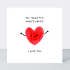 Better Together You Make My Heart Happy Card