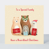 Bear-illiant Special Family Christmas Card