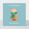 Bear-illiant Nephew Christmas Card