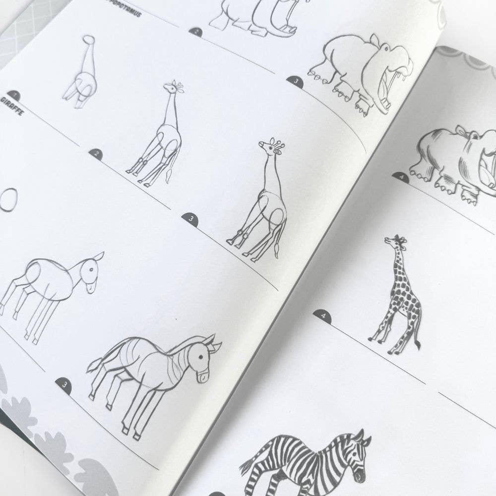 EeBoo Learn to Draw Wild Animals