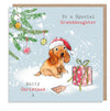 Paper Shed Granddaughter Christmas Card