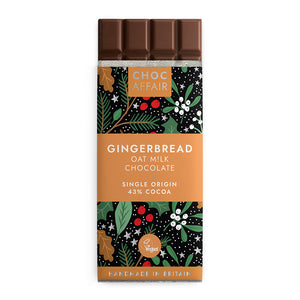 Choc Affair Oat M!lk Gingerbread Chocolate Bar | More Than Just A Gift