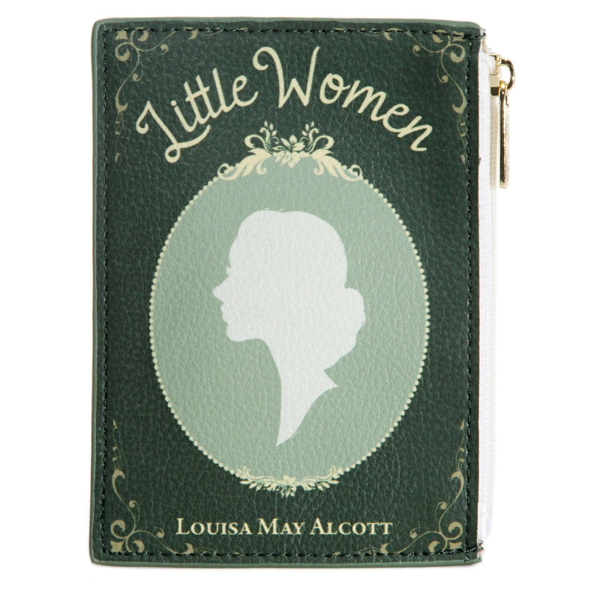 Well Read Company - Little Women Green Book Coin Purse Wallet