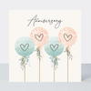 Petimo - Camille Anniversary Balloons Card