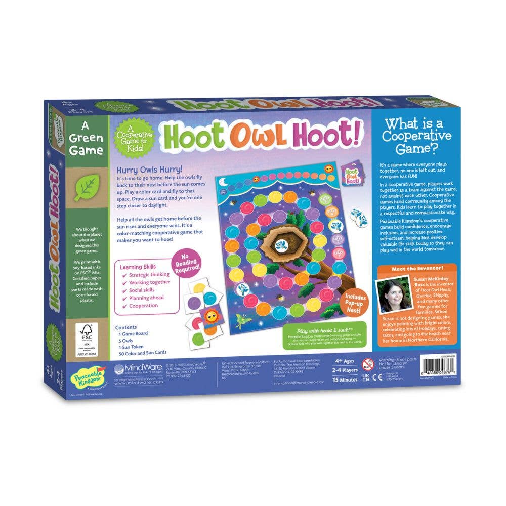 Cooperative Game - Hoot Owl Hoot