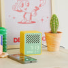 Steepletone  Rise Play - Bluetooth Speaker & Alarm Clock: Green /Yellow