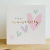 Polka Dot Happy Anniversary Card