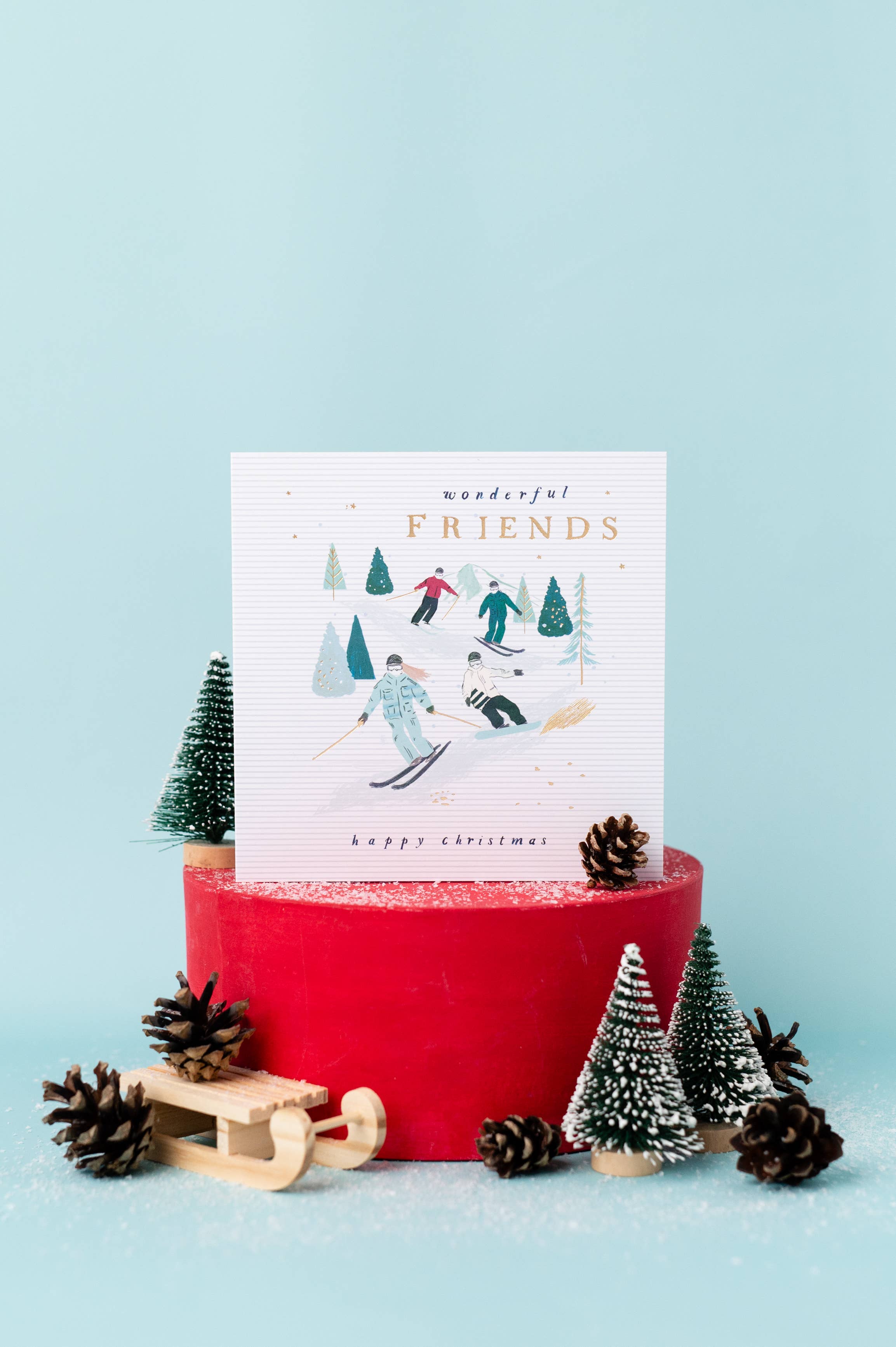 Hotchpotch - Alpine Friends Christmas Card