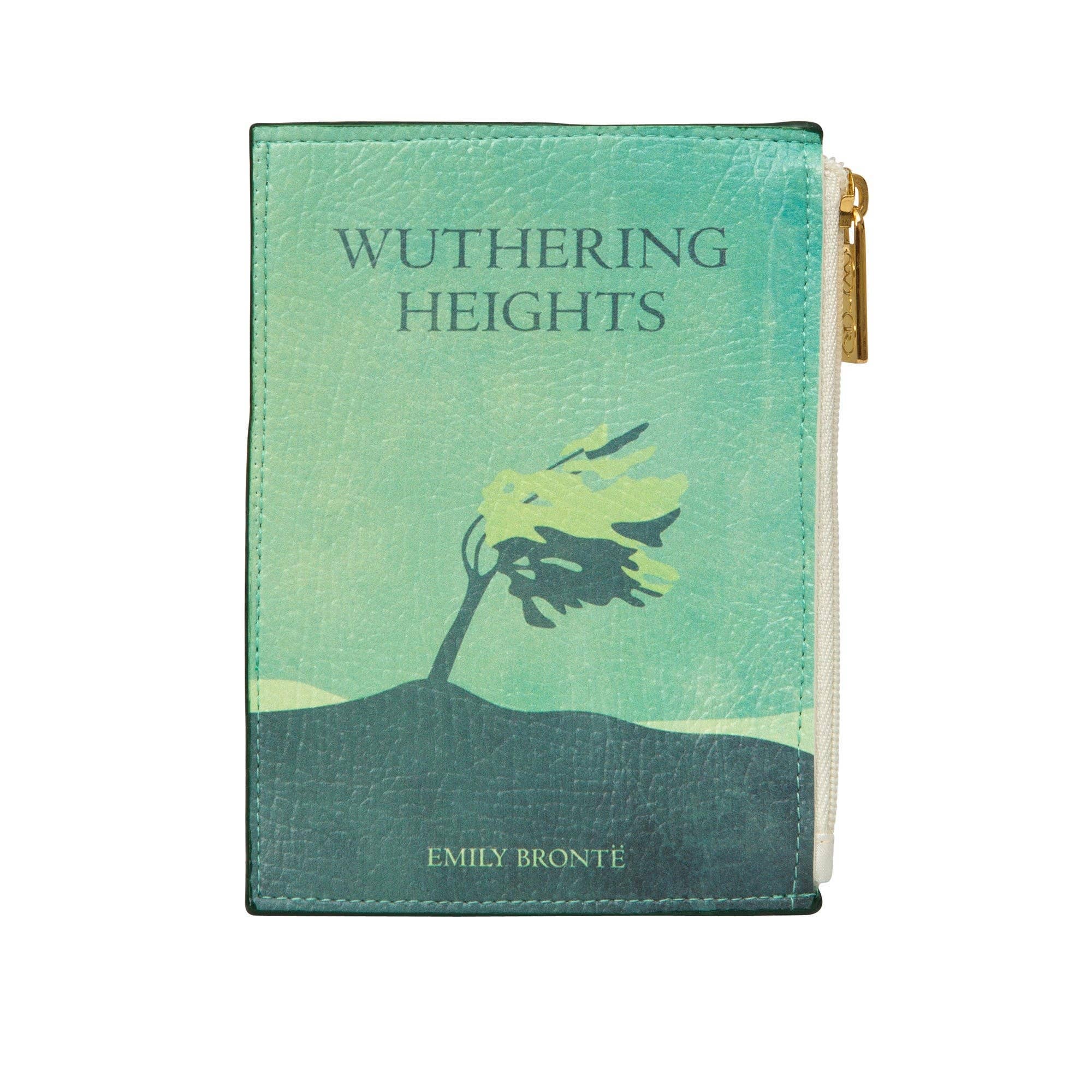 Well Read Company - Wuthering Heights Green Coin Purse Card Wallet