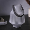 Hestia Frosted White Portable Lantern