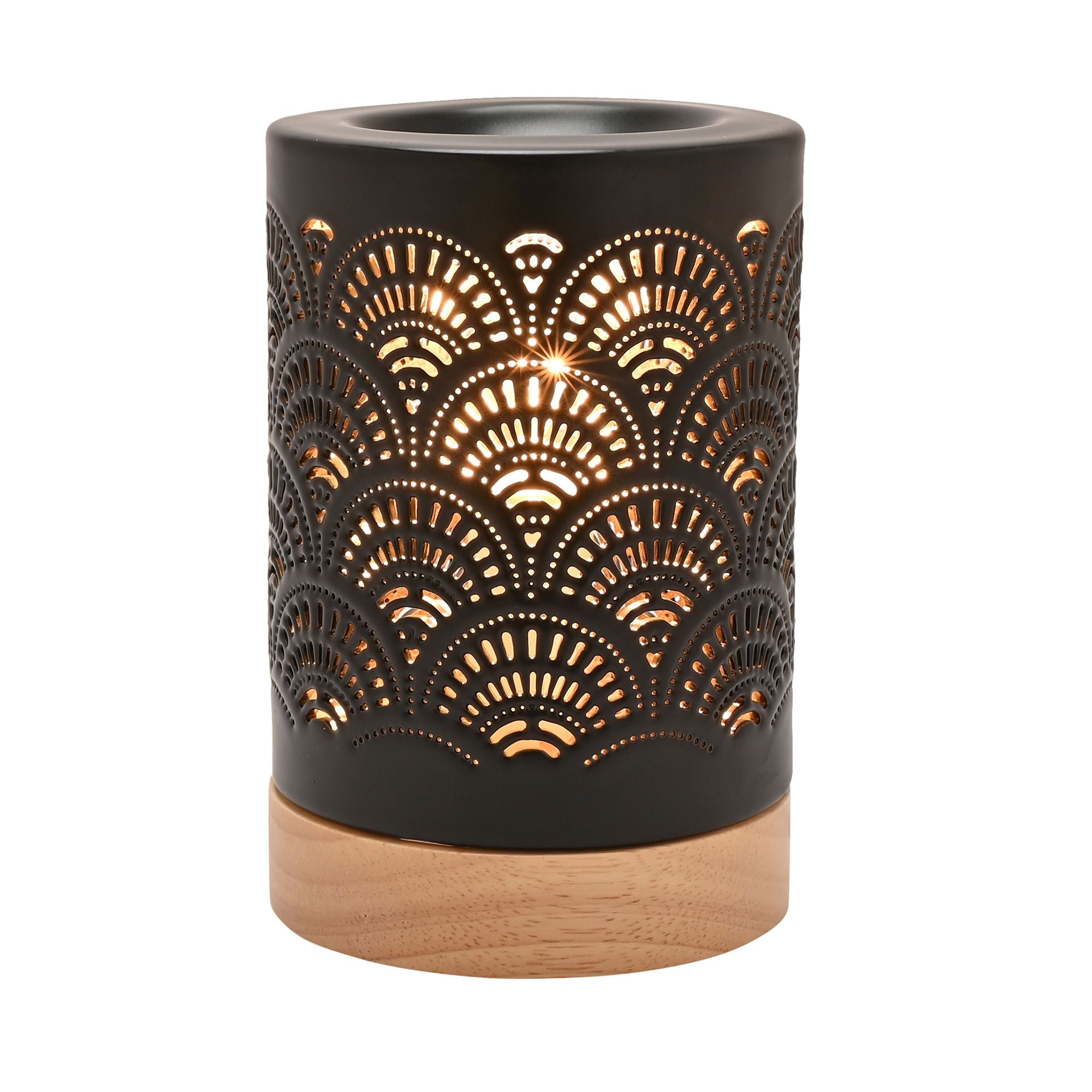 Hestia Black Lace Aroma Lamp