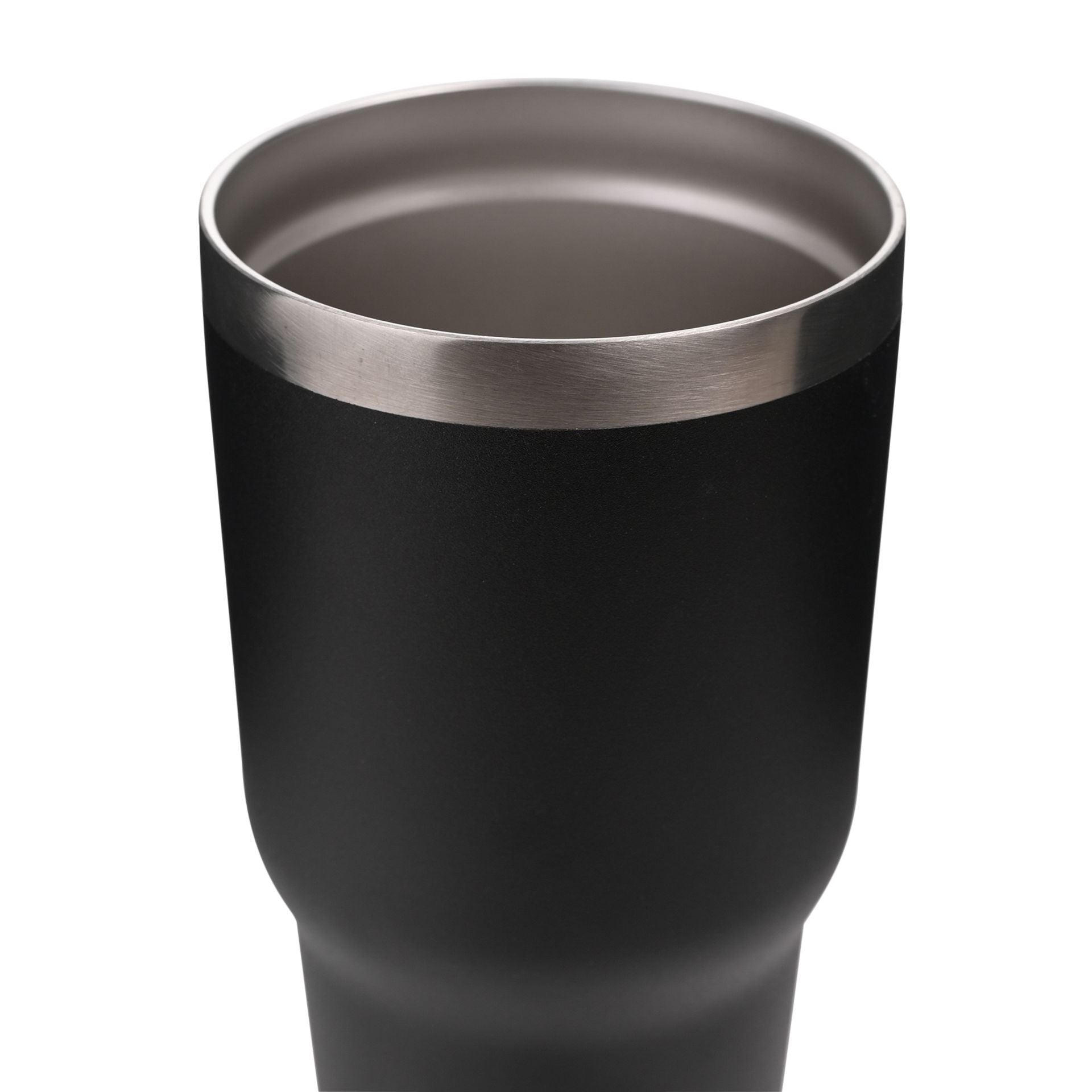 Harvey Makin Black Steel Tumbler - 30oz