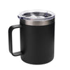 Harvey Makin Black Steel Mug - 12oz