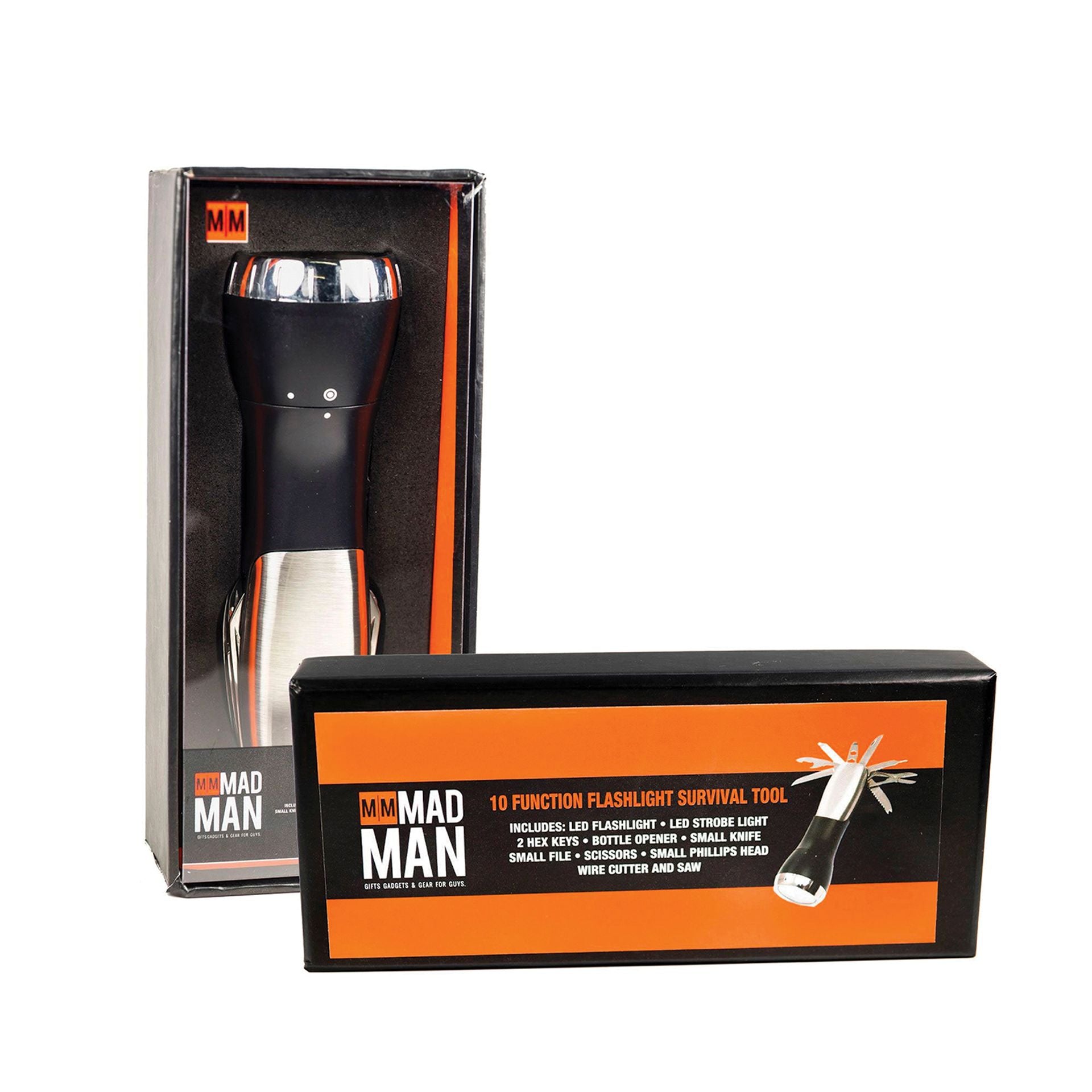 Mad Man 10 Function Flashlight Tool