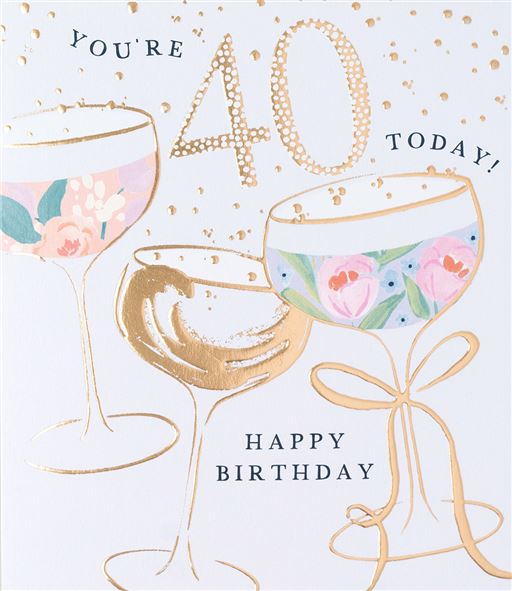 Pink Lemonade 40 Today Card