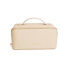 Alice Wheeler Sand Nappa Train Case