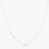 Miramira Moon & Stars Stainless Steel Necklace