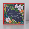 Belly Button Foliage Mum & Dad Christmas Card