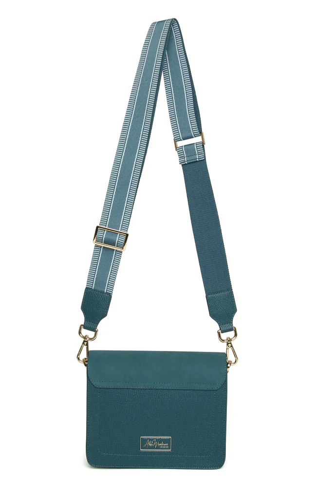 Alice Wheeler Teal Highbury Cross Body Bag