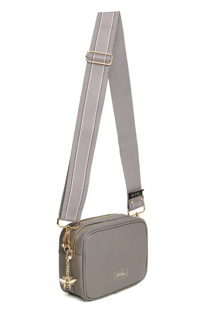 Alice Wheeler Slate Soho Cross Body Bag